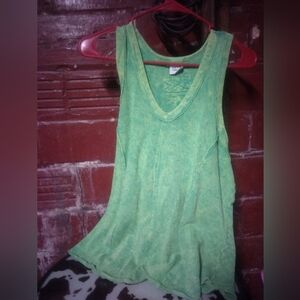 Sony Vibrant Green Tank Top